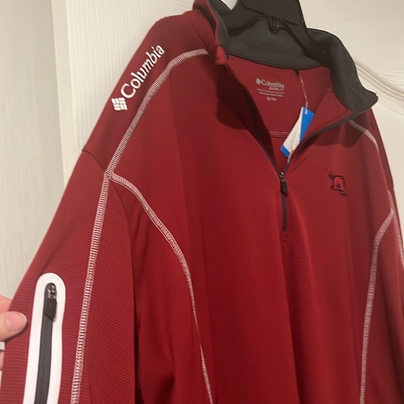 Arkansas Razorbacks Columbia Golf Half-Zip - Picture 3 of 4